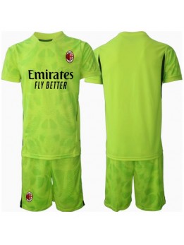 AC Milan Målvakt Replika Tredje Kläder Barn 2024-25 Kortärmad (+ byxor)